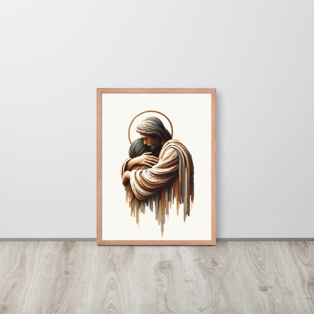Find Comfort in Christ Framed Poster