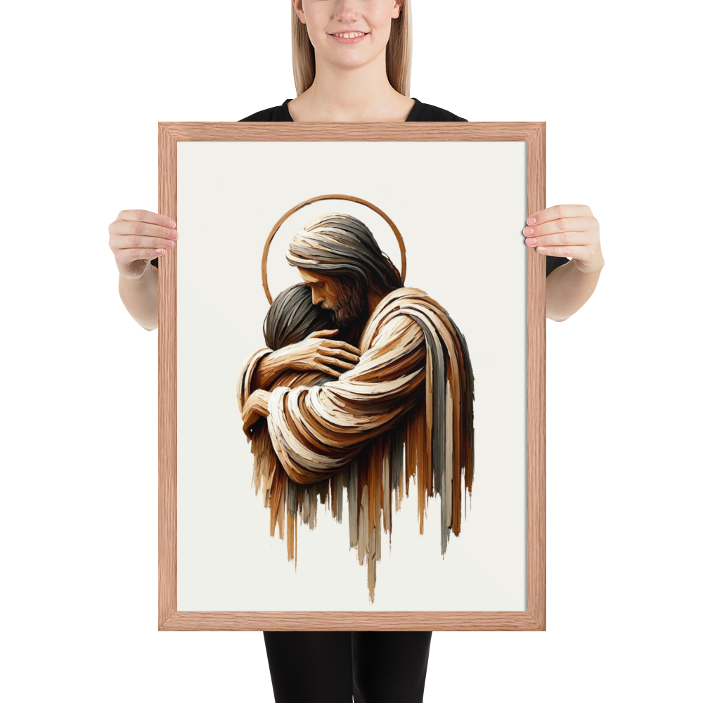 Find Comfort in Christ Framed Poster