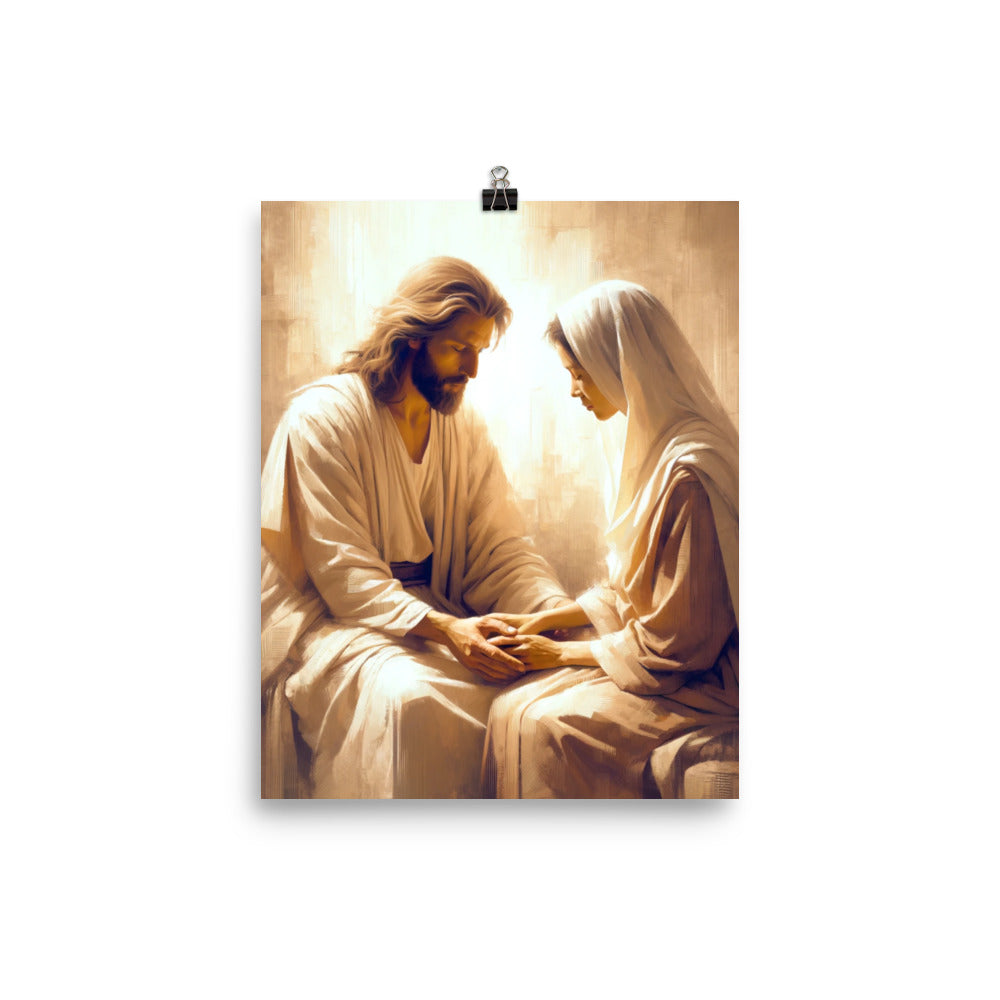 Comfort in Christ Poster